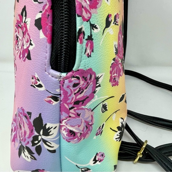Betsey Johnson Pastel Floral Backpack - Picture 9 of 15